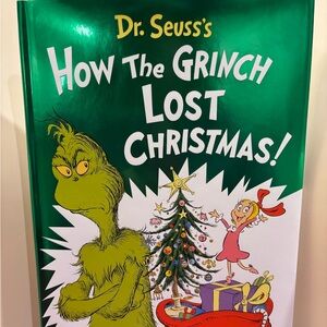 Dr. Seuss's How The Grinch Lost Christmas Hardback Book NEW 1st Edition